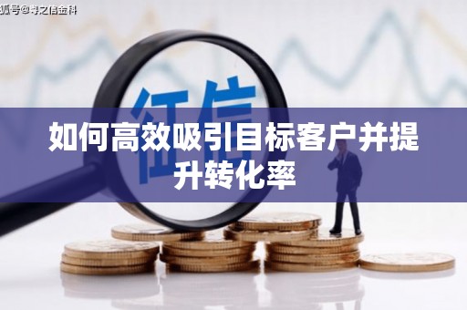 阿克陶如何高效吸引目标客户并提升转化率